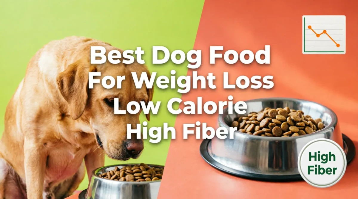 Best Dog Food For Weight Loss Low Calorie And High Fiber Diet Plan